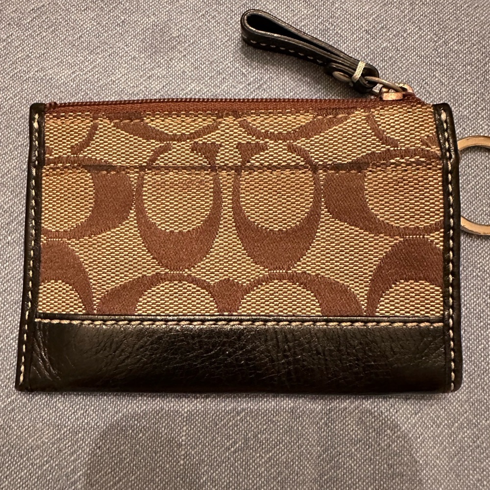 COACH Skinny Mini Coin Purse and ID Case - EUC - Picture 6 of 11